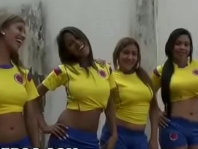 Sexy latina soccer players