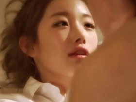 Korean teen - a nice couple gets fucked in a hotel room