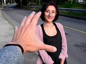 Letsdoeit - petite colombian teen picked up on the side of the street