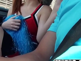 Mofos - stranded teens - eva berger - redhead cheerleader gets fucked