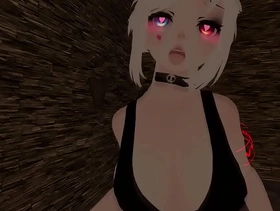 Cum with me joi in virtual reality intense moaning vrchat