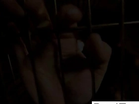 Dani Daniels A Trapped Bitch Inside A Dog Cage