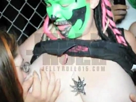 Wild outdoors sex at the gathering of the juggalos
