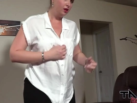 Bbw milf blackmailed and fucked by best friends son