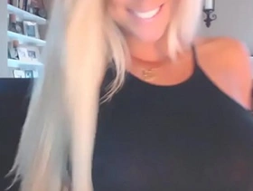 Busty blonde milf wild masturbation on webcam xxxturn com
