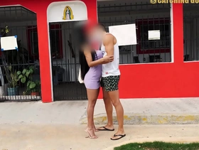 Sexy peruvian chick goes home with white guy after a kissing game