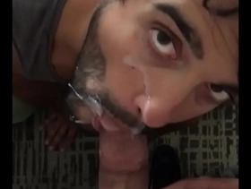 Waseem zeki pakistani porn star sucking dick cum all over face
