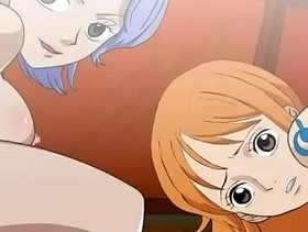 Nami and Nojiko acquire fuck insusceptible to the sunny one piece